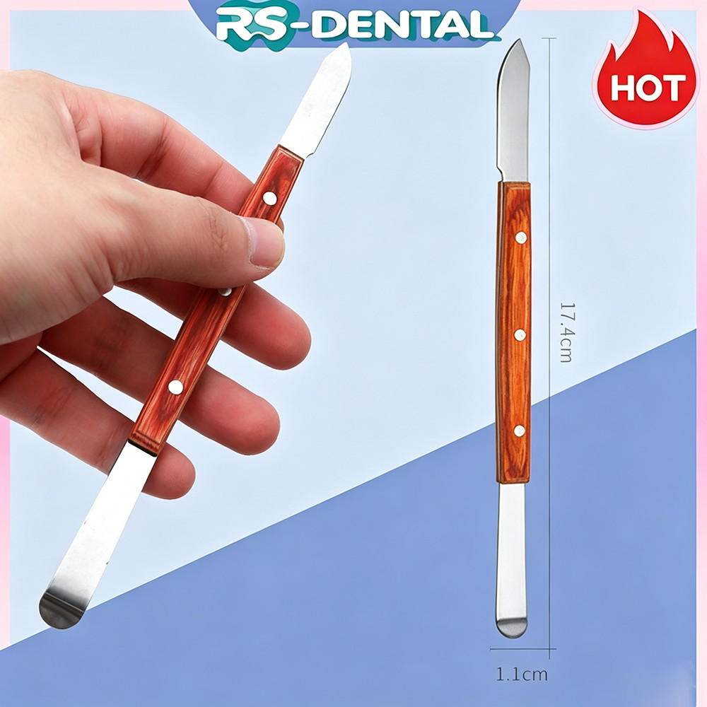 Lab Gigi Pahat Lilin Dental Wax Knife / Pisau Malam / Carver Pisau Model / Pisau Pahat Gigi / Alat P