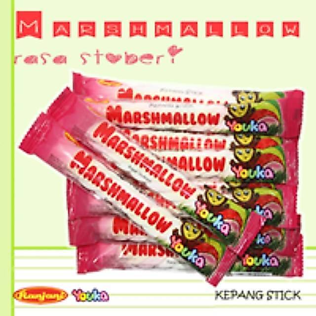 Youka Marshmallow kepang isi 20pc/pak