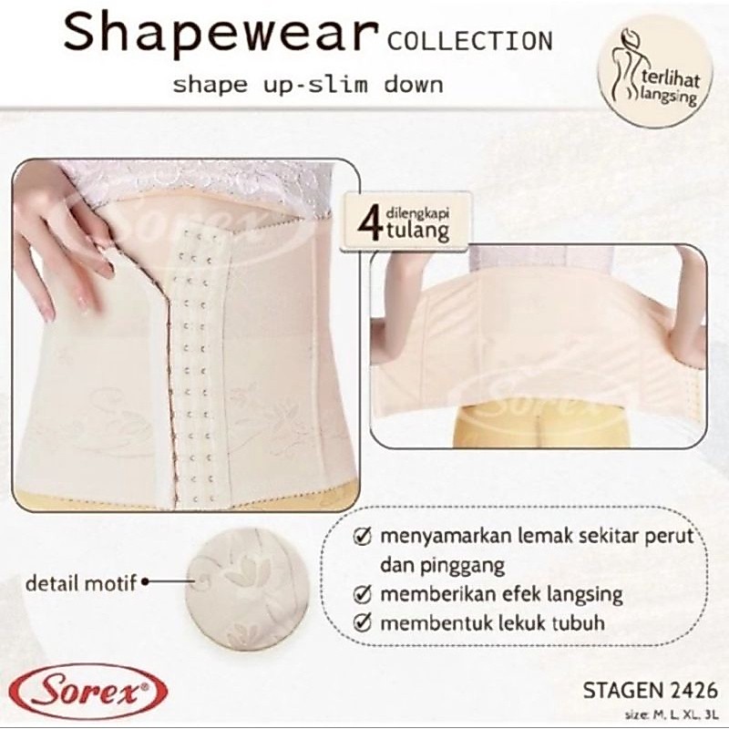 Stagen korset Sorex 2426 kait bermotif