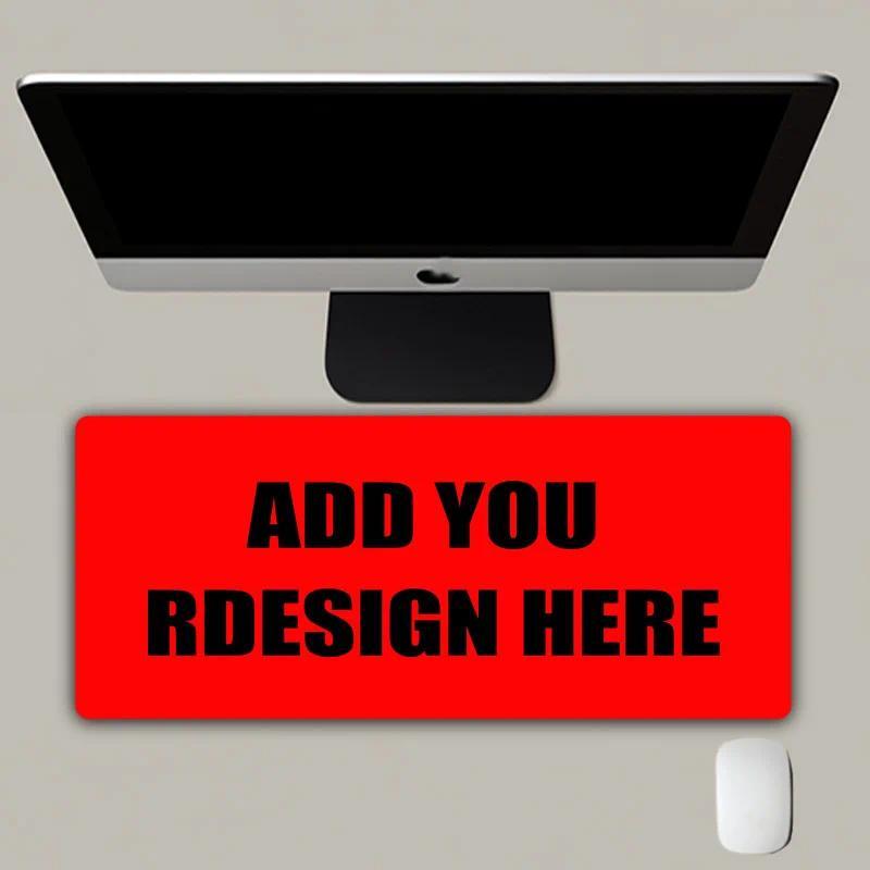 Personalized Custom Mouse Pad Custom Image Logo Desk Mat Anti-Slip Soft Keyboard Mat for Home Office