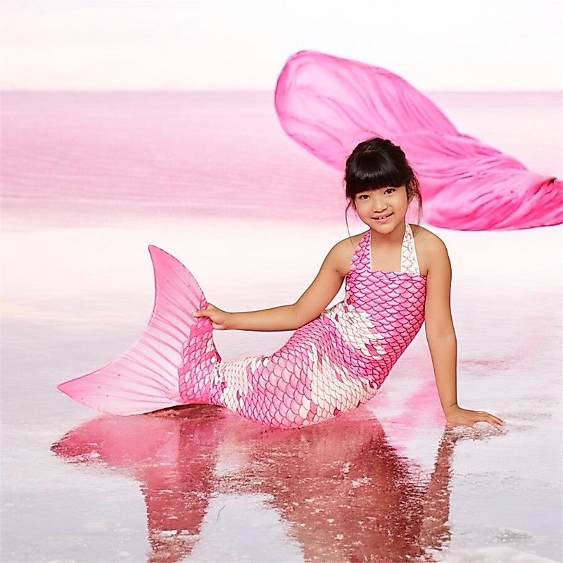 kostum mermaid anak perempuan cewek mermaid koi