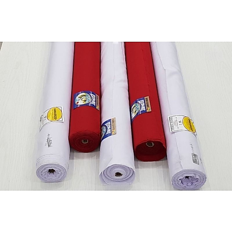 Roll Teteron JUMPING/ TETRON / TETORON / ARWANA SARI WARNA / Bahan Spanduk Bendera