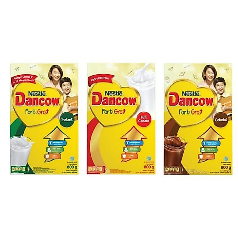 DANCOW FORTIGRO FULLCREAM | COKLAT | INSTANT 780 G