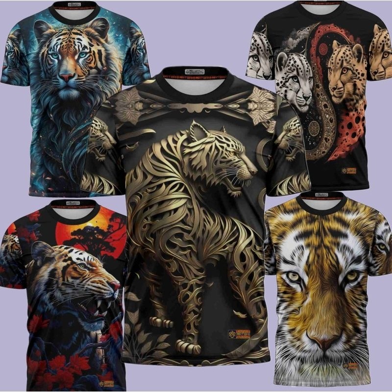 KAOS 3D HARIMAU,KAOS TERBARU,KAOS KEREN
