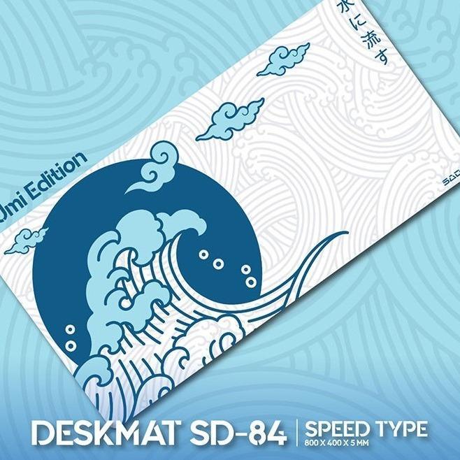Sades SD84 / SD-84 Kujira / Umi edition XL Gaming Mousepad Deskmat - UMI