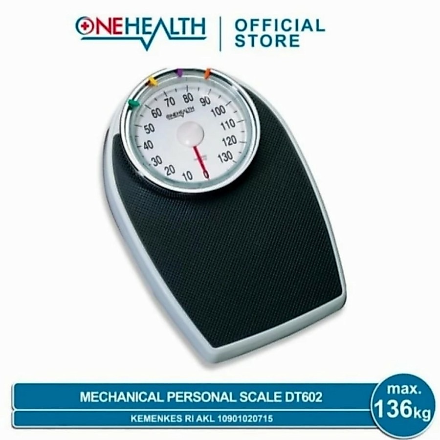 Timbangan Badan Manual Onehealth Timbangan badan Jarum Onehealth DT602 Timbangan Manual Timbangan Be