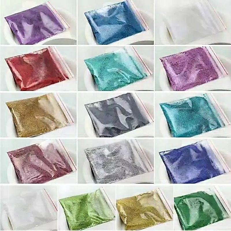 Bubuk Glitter Henna Murah / Bubuk Henna / Bubuk Glitter Murah