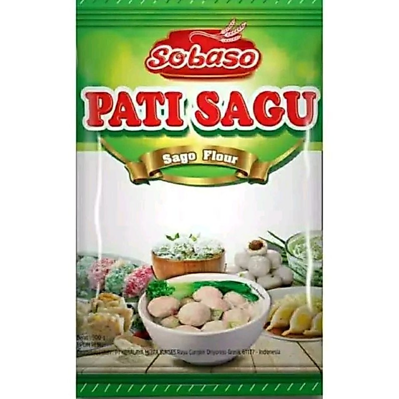 Sobaso Pati Sagu 500gr / Sobaso Sago Flour / Tepung Pati Sagu