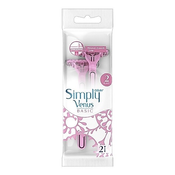 GILLETTE SIMPLY VENUS 2S