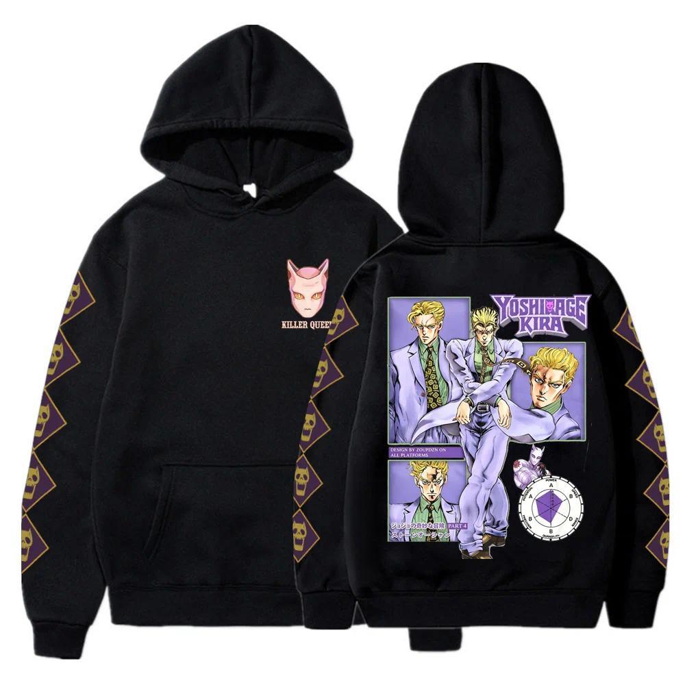 Anime Jojo Bizarre Adventure Kira Yoshikage Killer Queen Hoodie