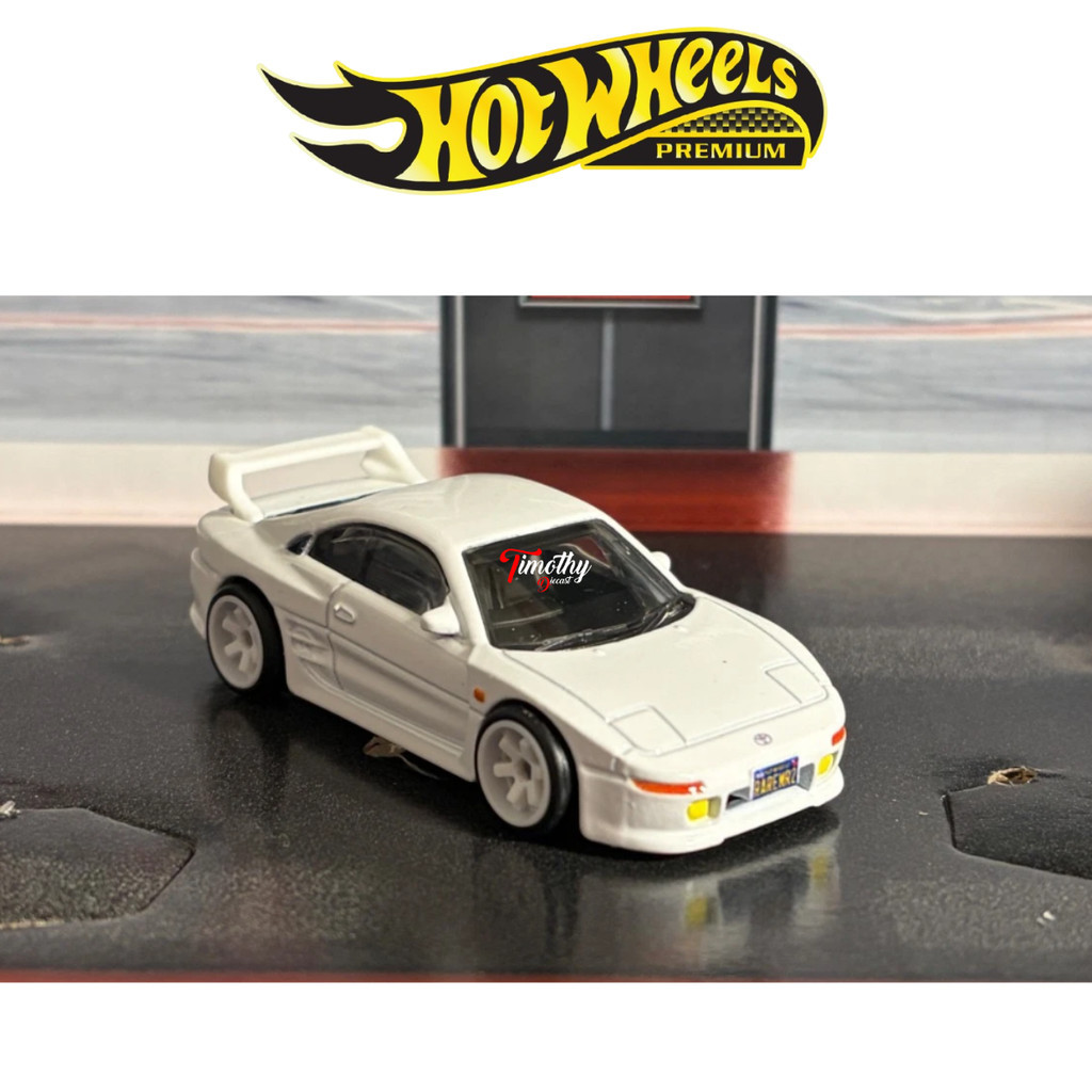 Hot Wheels Premium New Loose From Diorama 1995 Toyota MR2 TRD 2000GT Putih