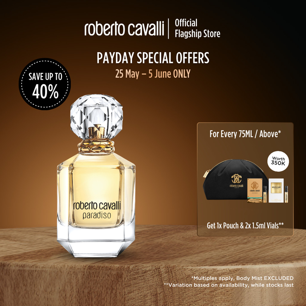 Roberto Cavalli Paradiso EDP 75ml - Parfum Wanita