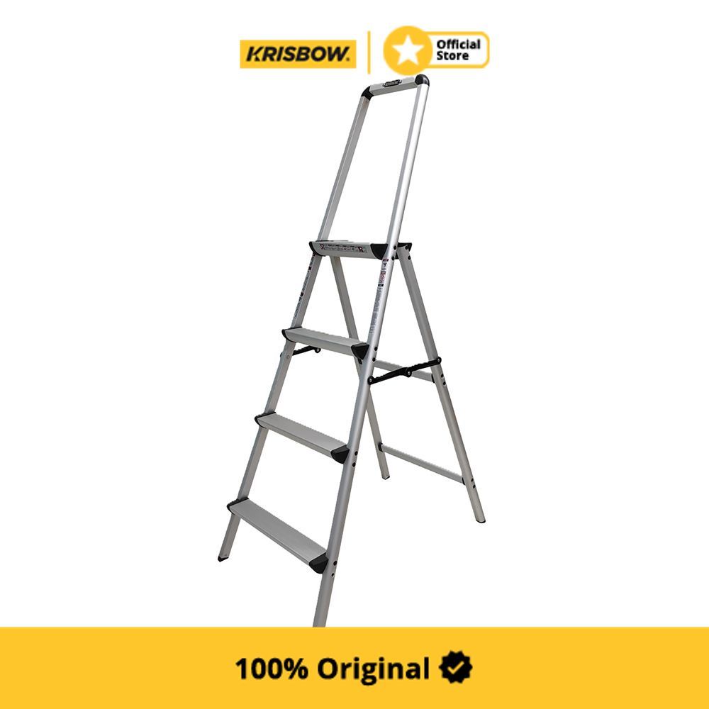 Krisbow Tangga Lipat Aluminium 4 Step