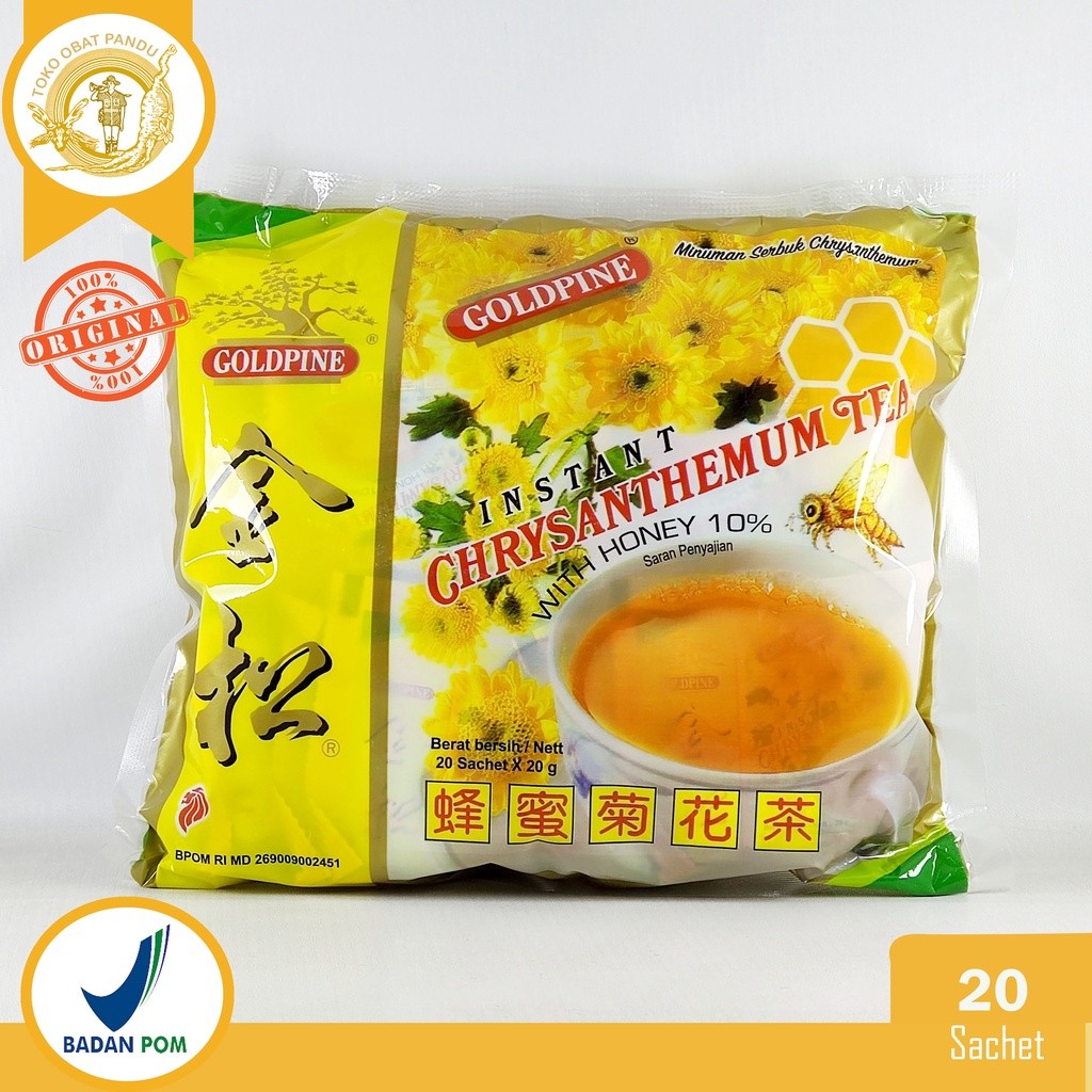 MAY Salle CHRYSANTHEMUM TEA WITH HONEY ( GOLDPINE ) / TEH KRISAN DENGAN MADU #Teh Kembang Bunga Kris