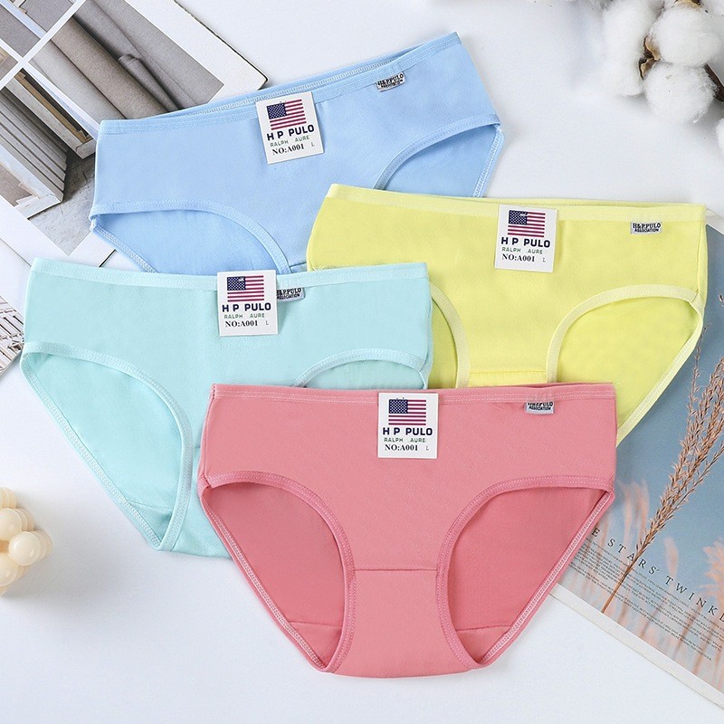 GF - CELANA DALAM WANITA POLOS - CD Perempuan Underwear Katun Kekinian Trendy Murah Medan