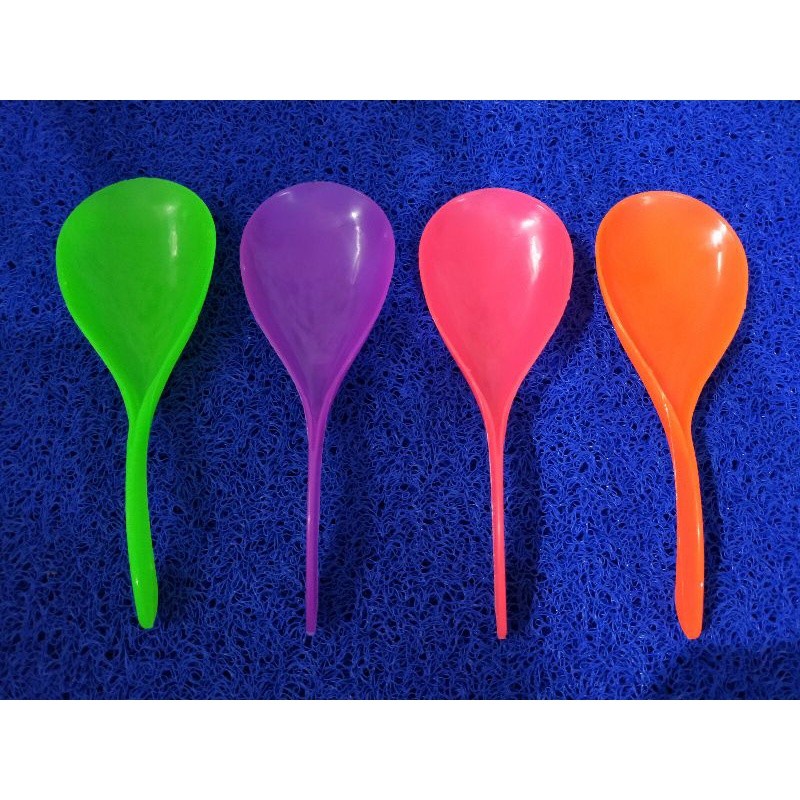 SENDOK CENTONG ENTONG NASI PLASTIK TEBAL WARNA / SOUVENIR / CENTONG SAYUR / ENTONG NASI ANTI LENGKET