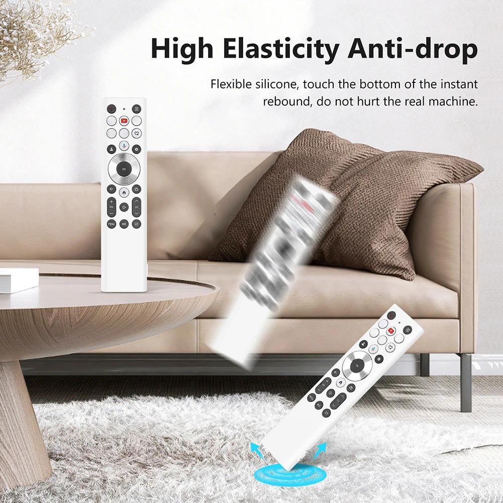 Silicone Protective Case Shockproof Silicone Case Remote Case Soft Protector for Hisense ERF6A80 ERF