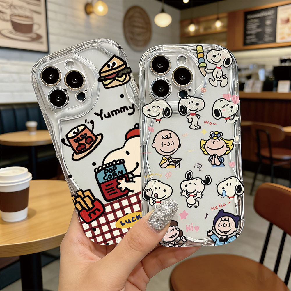 Peanuts Gang Snoopy & Friends Print Soft Protective Phone Case For Samsung A07 A17 A56 A36 A54 5G A5