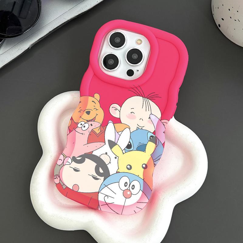 Case Hp For Samsung A14 4G 5G A15 A10s A20 A20s A21s A22 A23 A24 A30 A32 Casing Lucu Shinchan Soft B