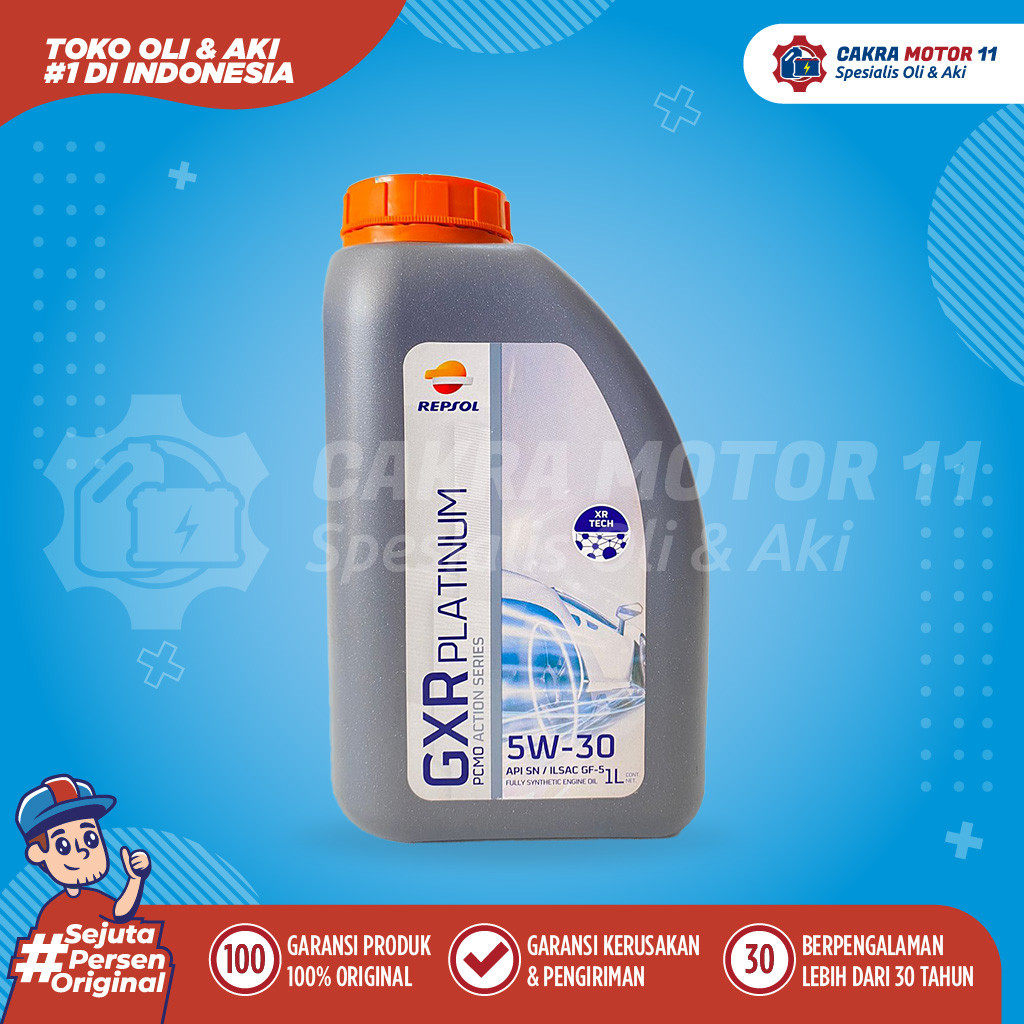 Repsol Gxr Platinum 5w30 Sn 1lt