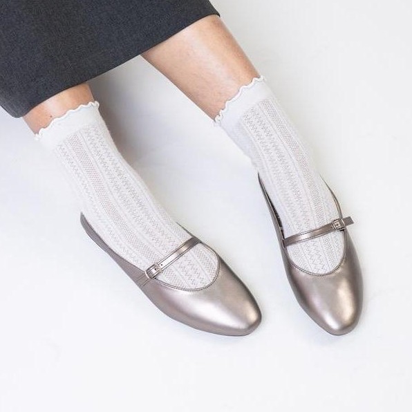 Laviola - Naomi Flatshoes Sepatu Wanita Taupe