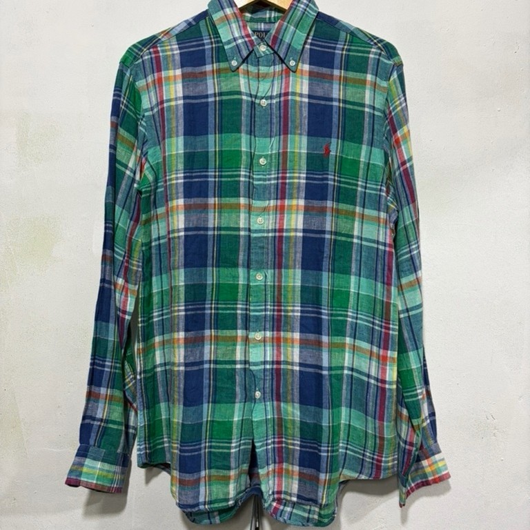 kemeja Flanel Polo Ralph Lauren