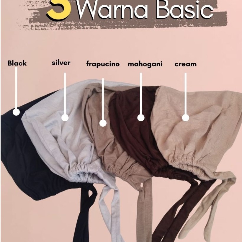 Ciput Basic Tali Danish Shop Hijab Instan