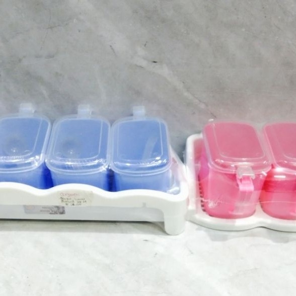 TEMPAT BUMBU DIAMOND SUSUN 4 & 3 / TEMPAT BUMBU DAPUR - DIAMOND