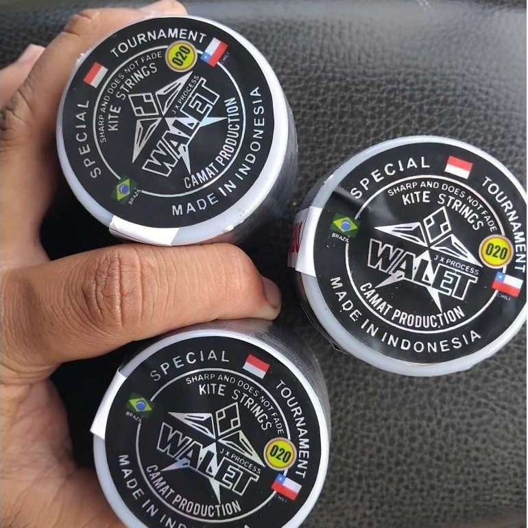 BIMASAKTISUPPLY SENAR GELASAN ORIGINAL WALET HITAM 0,20 MATOT TERLARIS
