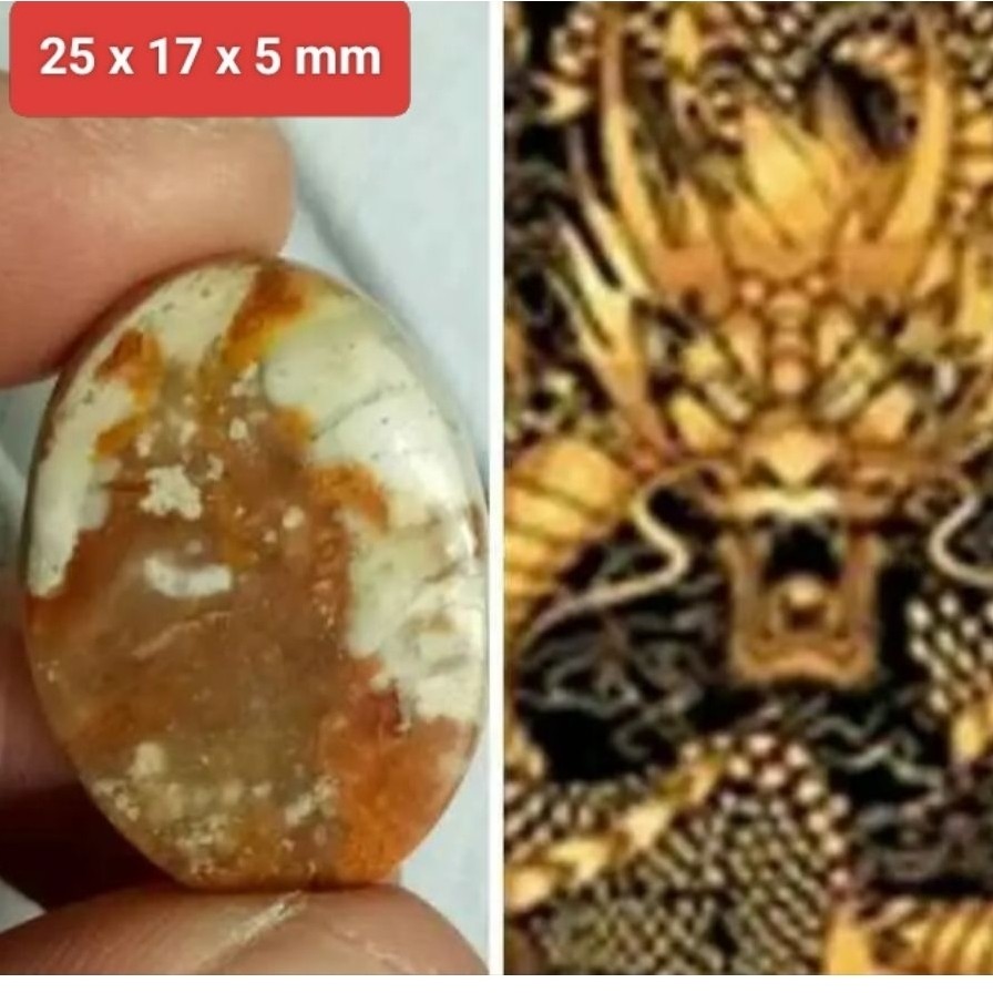 Batu Akik bergambar asli alam