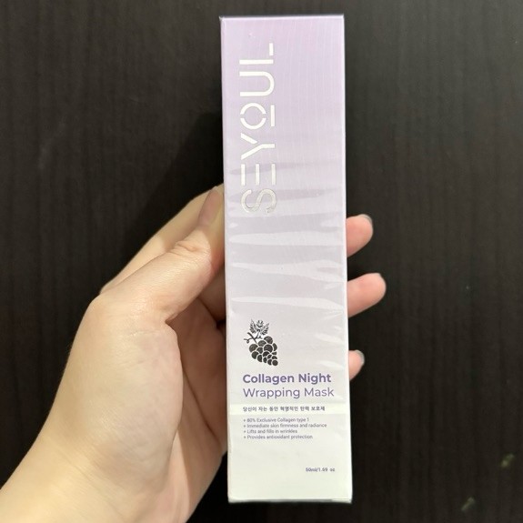 NEW SEYOUL Collagen Night Wrapping Mask Peel Off Glass Skin