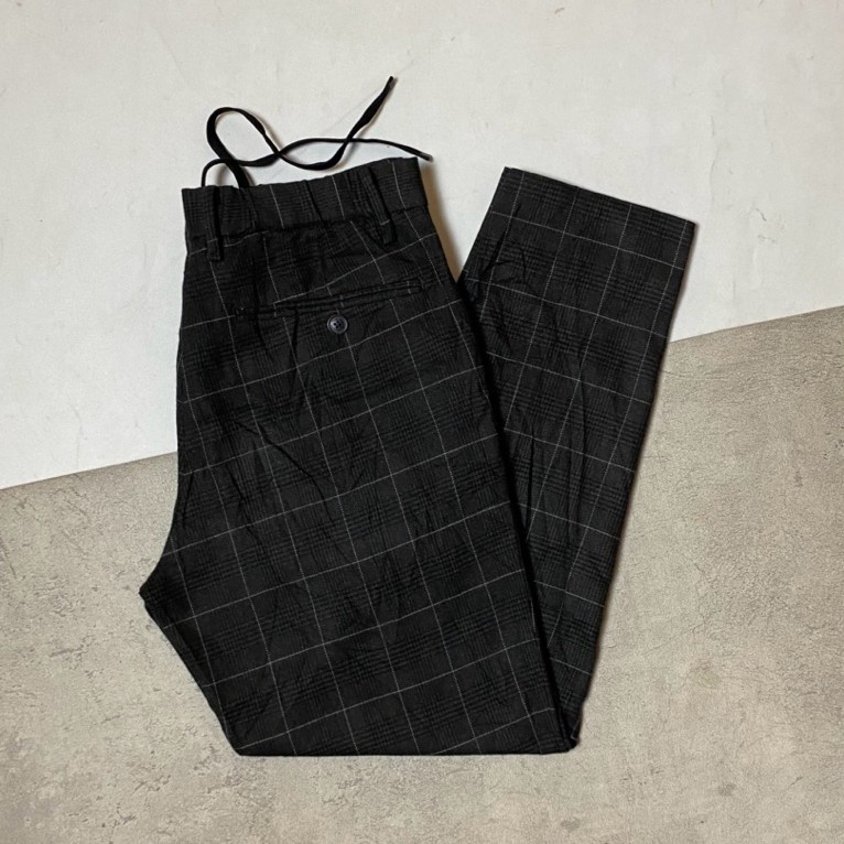 ZT 865 - GLOBAL WORK Relaxed Tartan Pants.