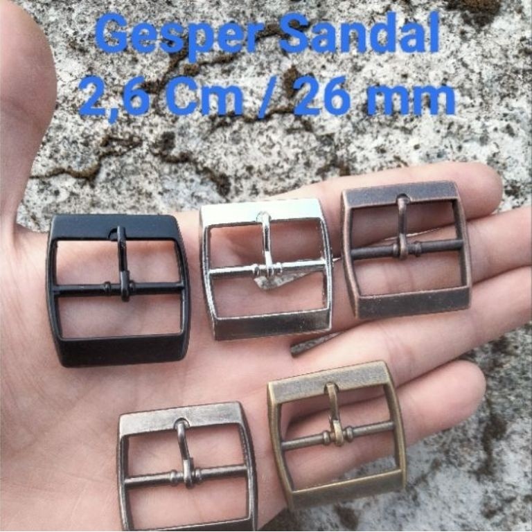 Gesper Sandal Wanita Birken Gesper Kotak Gesper Tusuk Pengait Sandal  Gesper Wanita