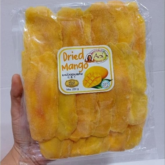 Best Seller (AOI)MANISAN Thailand Madam AOI DRIED FRUIT SNACK Bangkok Import - DRIED MANGO ORI
