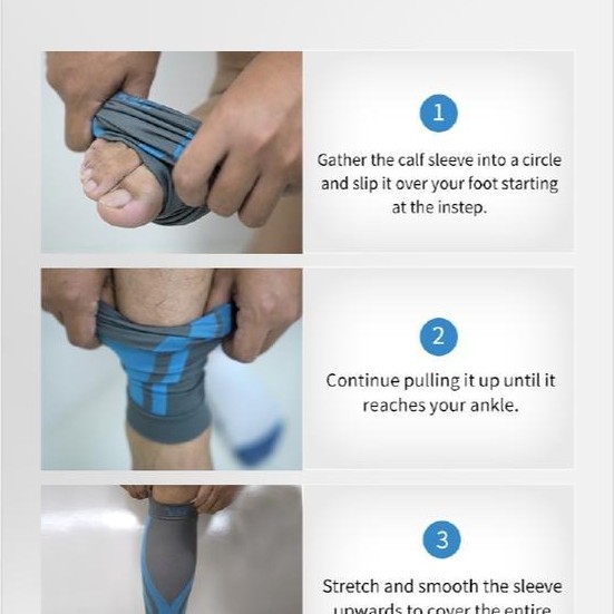 VS Venson Badminton Calf Support VH310 / Pelindung Deker Betis Bulutangkis VH 310 anti bacterial