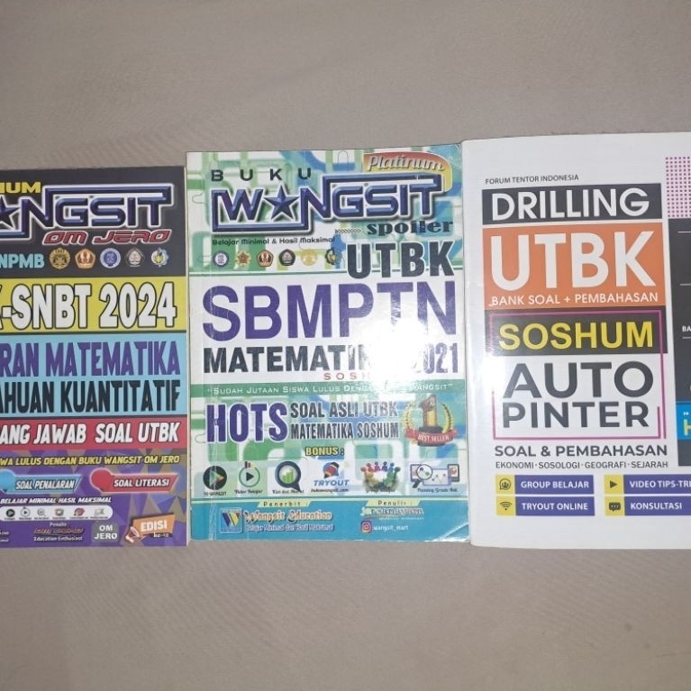 Preloved Buku Wangsit UTBK-SNBT 2024