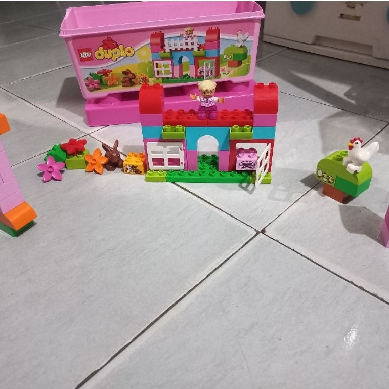 LEGO DUPLO PINK ORI BEKAS LIKE NEW