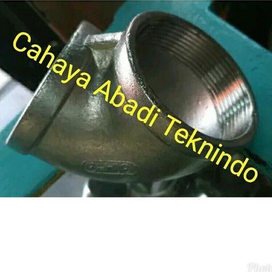 Elbow / knee stainless 2 1/2"(inch)