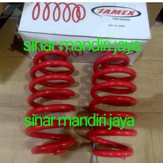 Per Keong Coil Spring Belakang Jamex Empuk Toyota Voxy R80 2014-2021 2Pcs High Quality