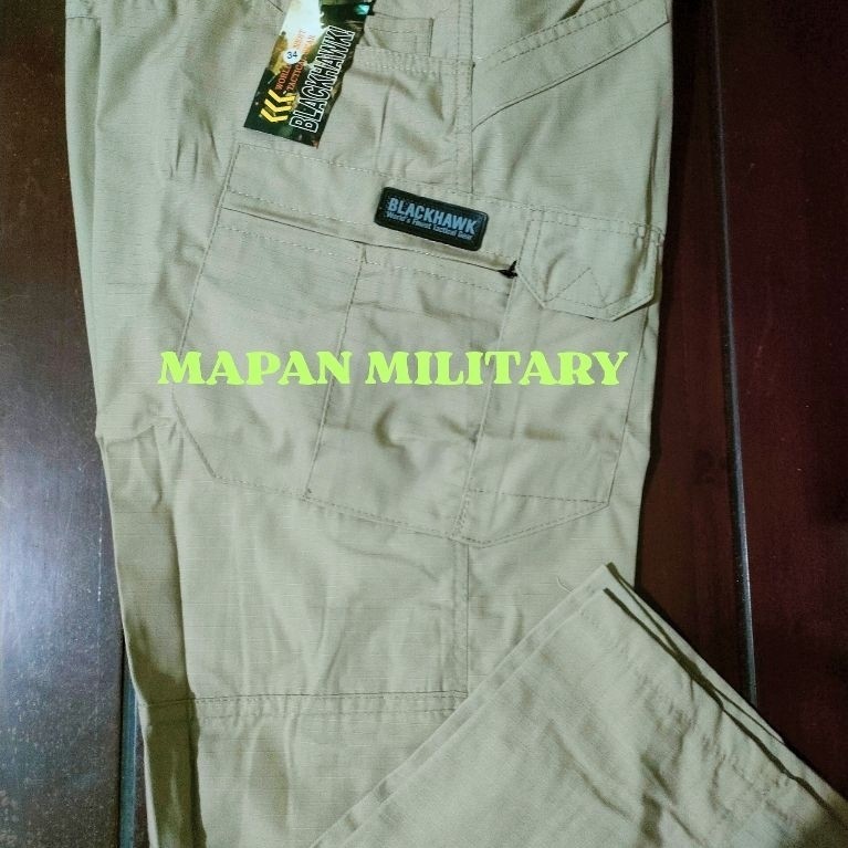 Celana Pria Blackhawk Tactical Army Cargo Bahan Tebal Original