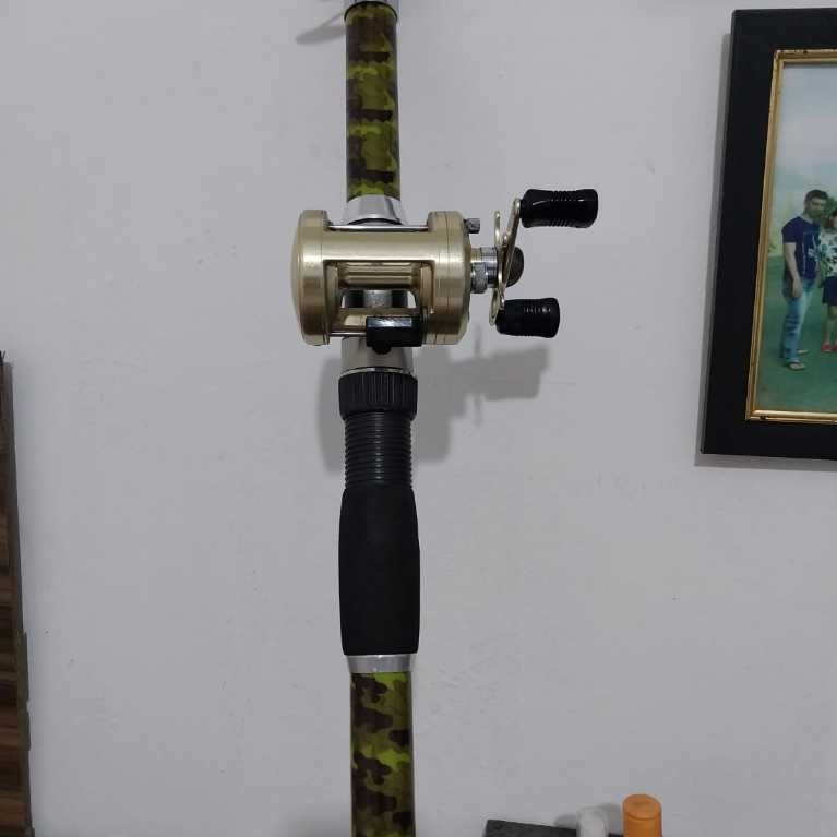 REEL SHIMANO TIAGRA | Alat Gulungan Pancing | Trolling satu set dengan joran