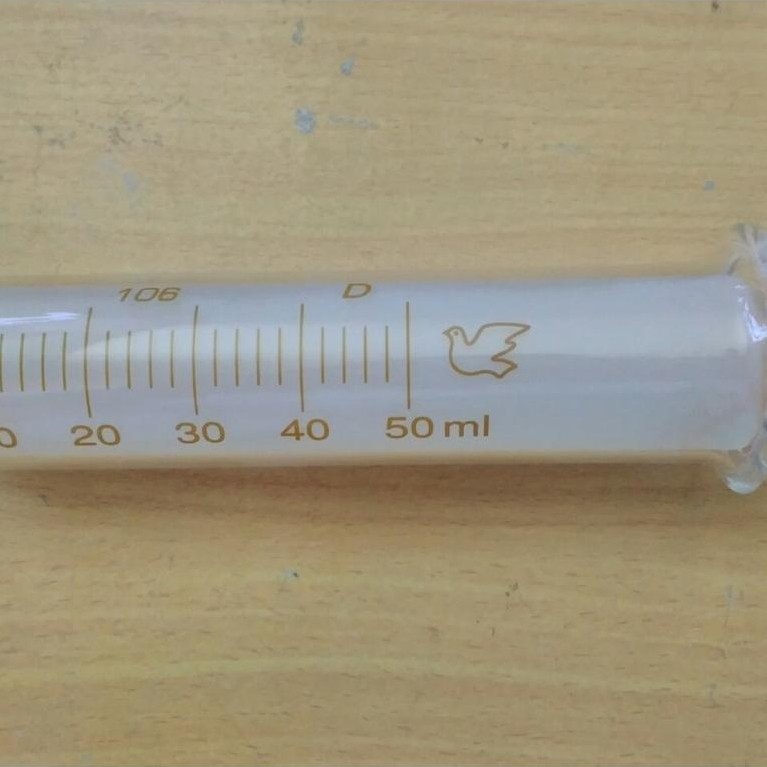 Syringe Kaca 50 Ml Untuk Digital Printing