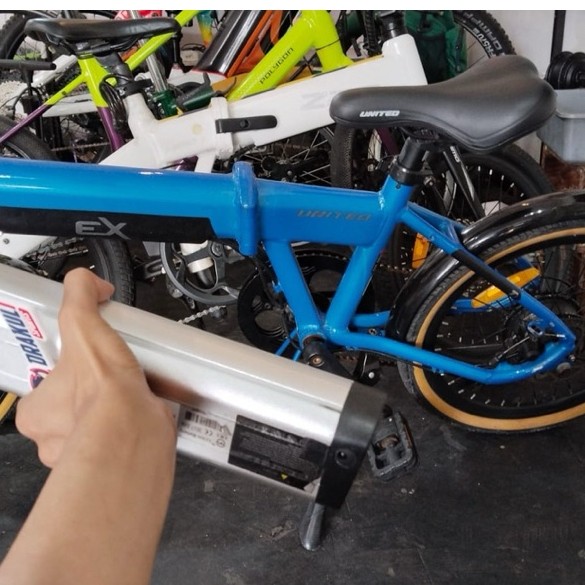united ex sepeda lipat listrik ebike