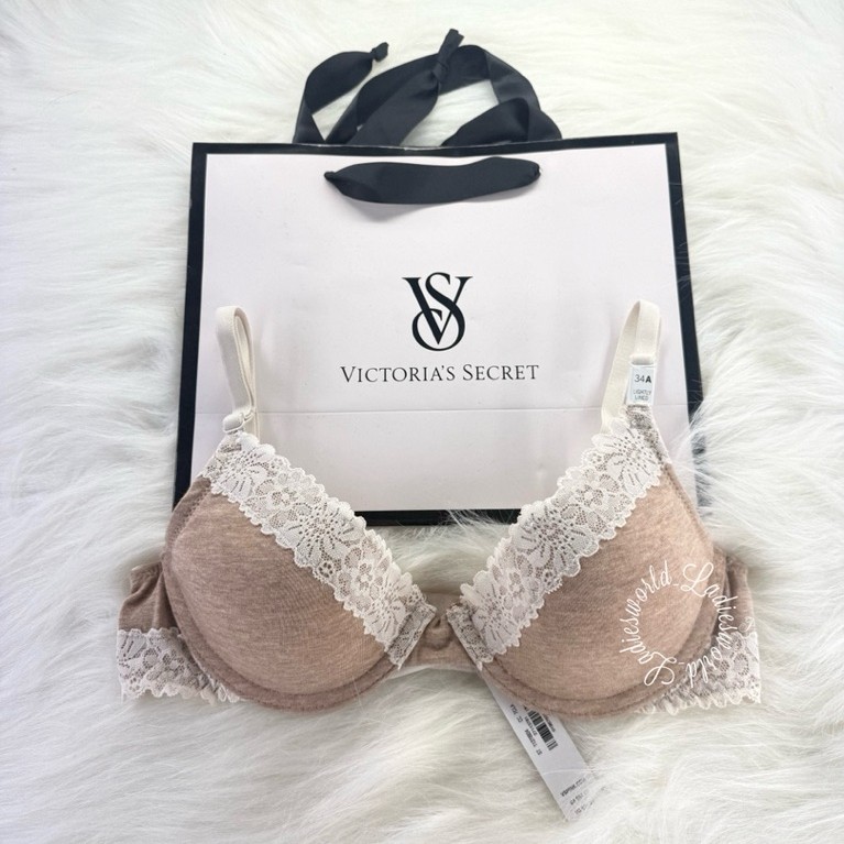 lightly lined bra branded praline 32C 32D 34A 34B 34C 36B 36C 36D 38B 38C 38D