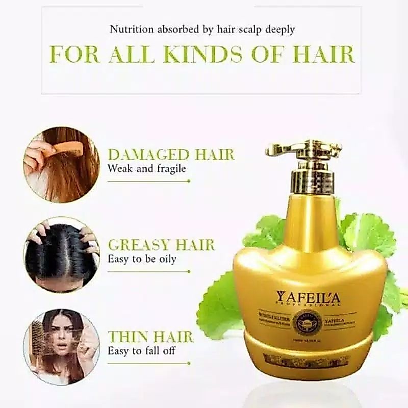 yafeila masker keratin super lembut 100ml