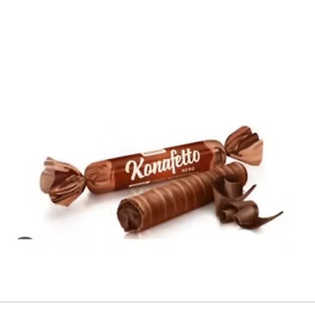 konafetto coklat arab, konafetto crispy wafer and cream/konafetto coklat