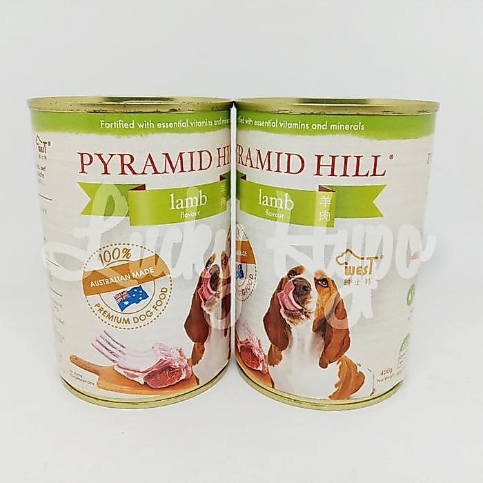 Vitakraft - Makanan Anjing Kaleng/Dogfood Kaleng Pyramid Lamb Domba 400Gr
