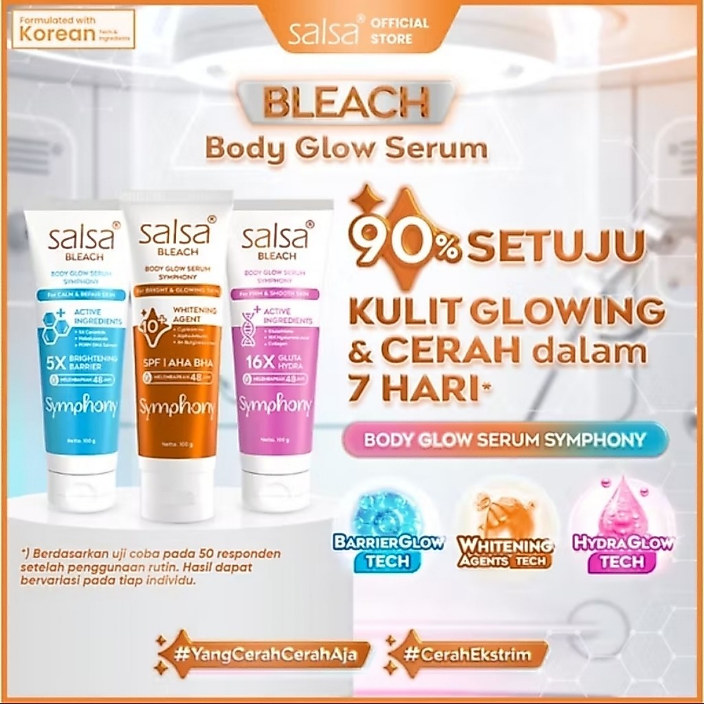 SALSA Body B.L.E.A.C.H - Body Glow Serum Symphony 100gr