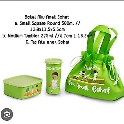 Tupperware Bekal anak sehat