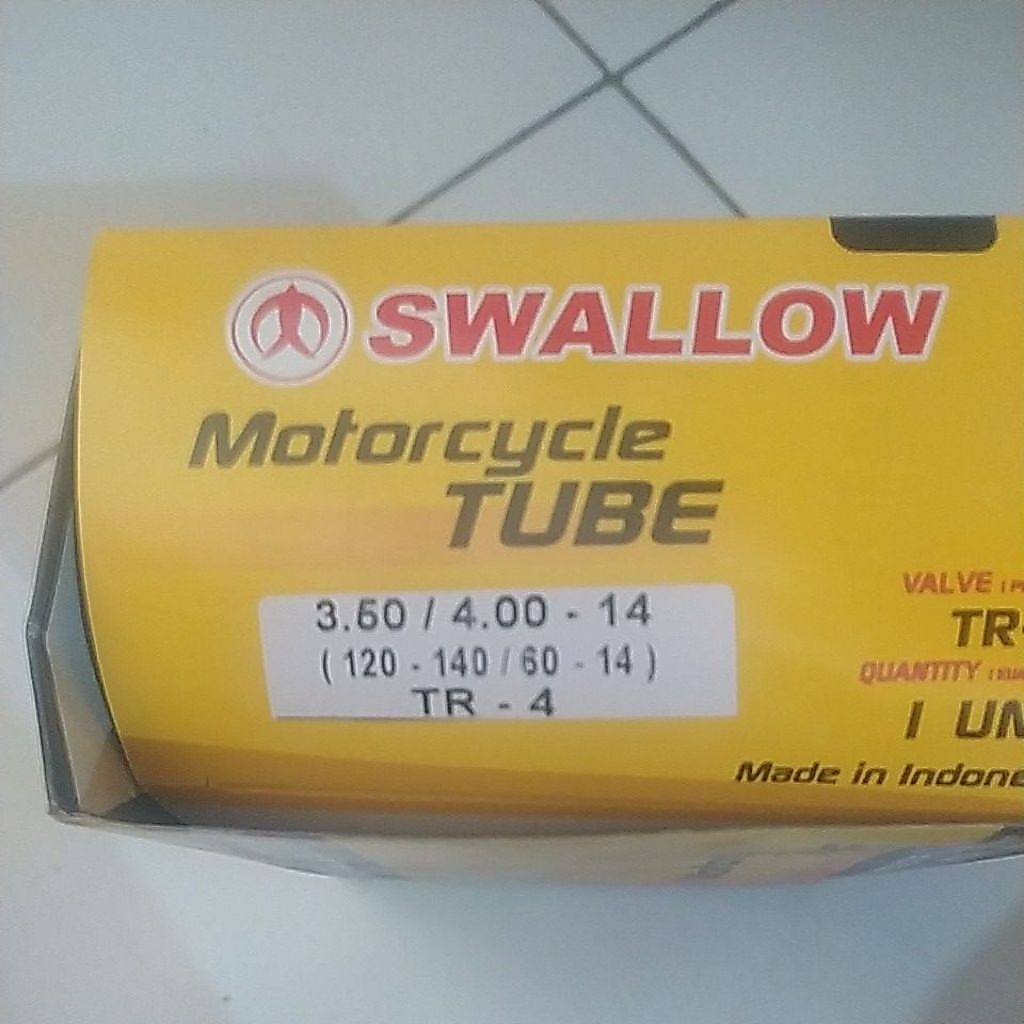 Swallow Ban Dalam ukuran 120-140/60-14